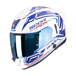 SCORPION EXO EXO-530 AIR SLOPE - WHT/BLUE/RED (MD)