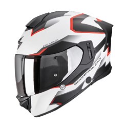 SCORPION EXO EXO-530 AIR CLIP - MATTE WHT/BLK/RED (XL)
