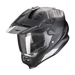 SCORPION EXO ADF-9000 AIR DESERT - MATTE BLACK/SILVER (SM)