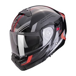 SCORPION EXO EXO-930 EVO SIKON - METAL/BLACK/SILVER/RED (MD)