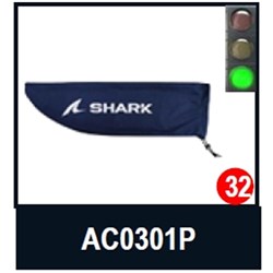 SHARK S/P - VISOR BAG BLUE