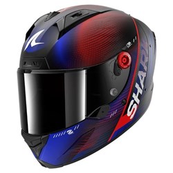 SHARK AERON SPEED-TECH MATTE BLU/RED (XS)