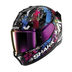 SHARK SKWAL i3 HELLCAT BLK/BLU + VISOR (XS) [ONC01]
