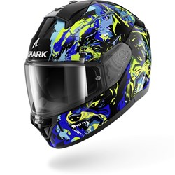 SHARK RIDILL 2 RAGING BEAST BLK/BLU/GRN (LG) [ONC01]