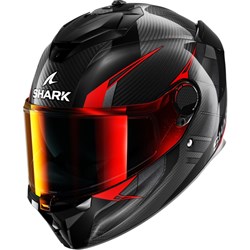 SHARK SPARTAN GT PRO KULTRAM BLK/RED (SM) [ONC01]