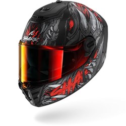 SHARK SPARTAN RS SHAYTAN - MATTE BLK/RED/ANT (2XL)