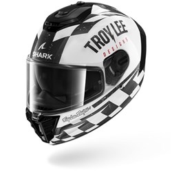 SHARK SPARTAN RS RACESHOP WHT/BLK/RED (SM) [ONC01]