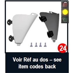 SHARK S/P - AERON-GP SPOILER FLAPS BLK