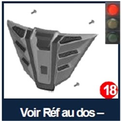 SHARK S/P - SPARTAN RS CHIN VENT SIL / YEL