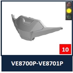 SHARK S/P - OXO CHIN VENT SILVER