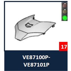 SHARK S/P - OXO TOP VENT WHITE