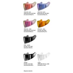 SHARK VIS - SKWAL i3 D-SKWAL3 RIDILL2 VISOR CHROME