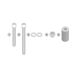 GIVI KIT FOR SLD SLIDER YAM MT-10 16-  [ONC01] #