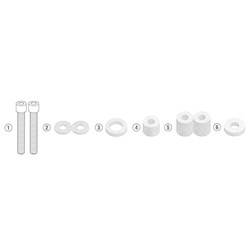 GIVI KIT FOR SLD SLIDER Z650 17-  [ONC01] #