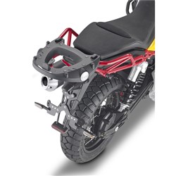 GIVI SPECIFIC REAR RACK - MOTO GUZZI V85 TT 19- (NEEDS PLATE)