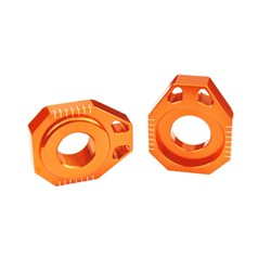 SCAR AXLE BLOCKS KTM (20MM) SX-SXF-XC 2008-12 / EXC-EXCF 2008-22 ORG