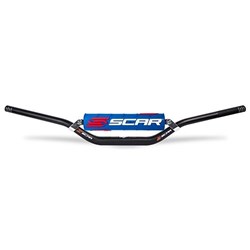 SCAR S2 7/8 H/BAR LOW BAR BLK / PAD BLU