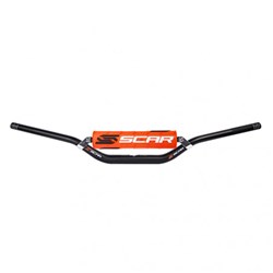 SCAR S2 7/8 H/BAR LOW BAR BLK / PAD ORG