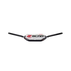 SCAR S2 7/8 H/BAR HIGH BAR BLK / PAD WHT