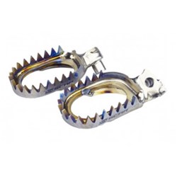 SCAR TITANIUM GRIPPER FOOTPEGS TRIUMPH TF450X 24-25