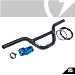 STACYC ACC - 19MM BAR RISER KIT - CYAN (12e|16e|16elite)
