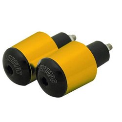 ##TARMAC BAR ENDS TAPERED SMOOTH 20MM LONG GOLD