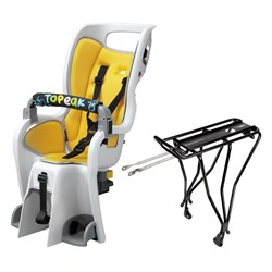 TOPEAK BABYSEAT II W/RACK FOR 26-700C (DISC MOUNT) BULK BUY (1 = BOX OF 5)