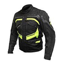 RJAYS DUNE JKT MENS BLK/FL. YELLOW (SM)  [ONC01] #