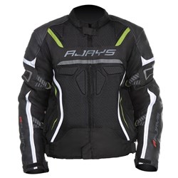RJAYS AIR-TECH JKT BLK/WHT/YEL (2XL) [ONC01]