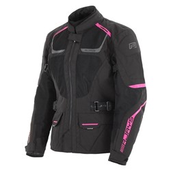 RJAYS TOUR AIR 2 JKT BLK/PNK LADIES (8) [ONC01]