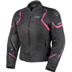 RJAYS PACE AIRFLOW JKT LADIES BLK/PNK (08) [ONC01]