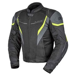 RJAYS SWIFT III JKT BLK/GRY/FLURO YEL (4XL)