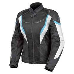 RJAYS SWIFT III JKT LADIES BLK/WHT/LIGHT BLU (18)