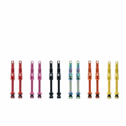 TRU-TENSION FILL FAST VALVE 60mm (PAIR) PINK (20 TO A BOX)