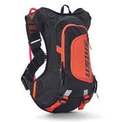 USWE MOTO HYDRO 12L DIRT BIKING HYDRATION PACK BLK/ORG
