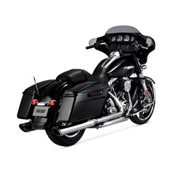 V&H TWIN SLASH ROUND SLIP-ON TOURING 95-16