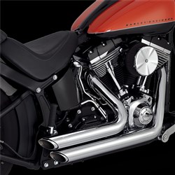 USE V17225 - VH SHORTSHOTS STAGGERED PCX CHROME SOFTAIL 12-17 (EXC FXSB/FXSE)