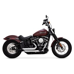 USE V17233 - VH SHORTSHOTS STAGGERED PCX CHROME SOFTAIL 18-22 (EXC FATBOY/BREAKOUT)