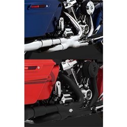 V & H POWER DUALS BLACK TOURING 17-24