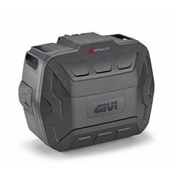 GIVI MONOKEY CASE XSPACE EXPANDABLE 27-36L BLACK/BLACK (SOLD WITHOUT LOCK)
