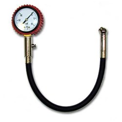 X-TECH TYRE GAUGE W/HOSE 10-70 PSI