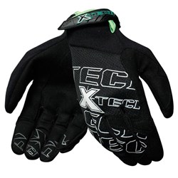 X-TECH BATTLE MECHANICS GLOVES BLK/GRN (XL) [ONC01] #