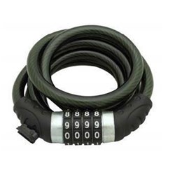 X-TECH LOCK COMBINATION CABLE 12mm x 180cm W/BKT