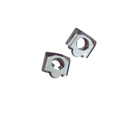 X-TECH MXC-3 BAR MOUNT 28.6MM (1-1/8) SILVER -FITS ON TOP OF OEM CLAMPS 20MM HIGH