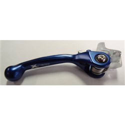 X-TECH FLEX LEVER BRAKE BLUE YZ250F 01-06 YZ450F 01-07 YZ85-250 01-07 KX250F 04-12 KX450F 06-12 KX60-250 00-12