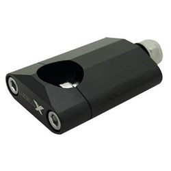 X-TECH MXC-2 BAR MOUNTS 28.6MM (1-1/8 ) 10MM BOLT BLACK - HEIGHT 60MM