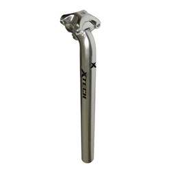 X-TECH SEAT POST ALLOY 400mm SILVER 28.6 [ONC01] #