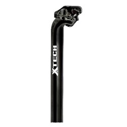 X-TECH SEAT POST ALLOY 400mm BLACK 30.2 [ONC01] #
