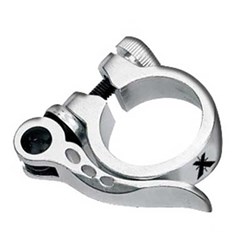X-TECH SEATPOST CLAMP QR 28.6 BLACK [ONC01] #