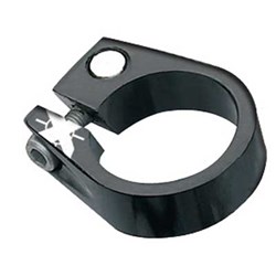 X-TECH SEATPOST CLAMP (CARBON FRAME) 34.9 SILVER [ONC01] #